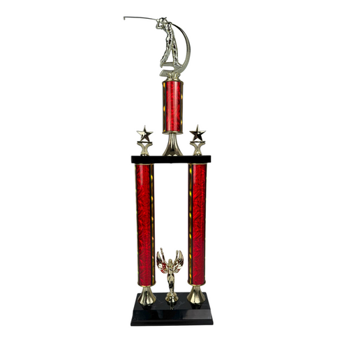 Trofeo de Tubo con Figura Serie 50 de Golf